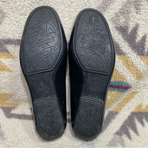 Vivienne Westwood Men’s Slip-On Loafers Rubber Tassel Size 44 Black - Picture 8 of 11